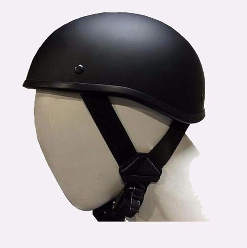 SOA Beanie Novelty Flat Black Motorcycle Half Helmet Cruiser Biker S,M,L,XL,XXL in Saudi Arabia