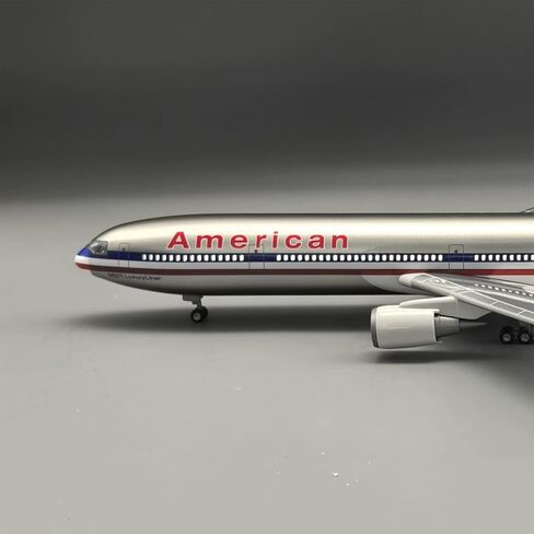 1/150 Scale 47 CM (18.5 inches Long) United MD-11 trijet Airplane Model Kit with Table Stand for Aviation Enthusiast Gift or Display Decorations in Saudi Arabia