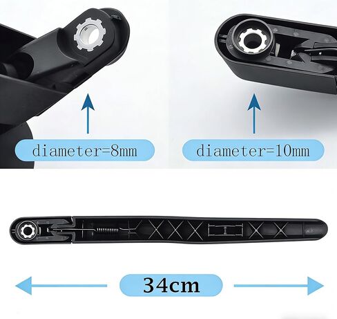 Rear Windshield Wiper Blade Arm Set Fits Ford Ecosport II MK2 2017 2018 2019 2020 2021 2022 2023 11 Inch Back Windshield Windscreen Rear Window in Saudi Arabia