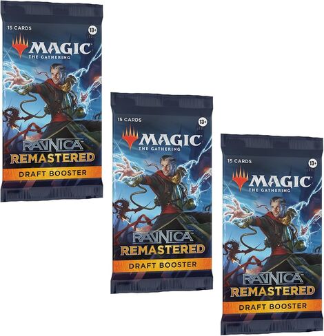 Ravnica Remastered Draft Booster Box - 3 Packs (45 Cards) Magic The Gathering in Saudi Arabia