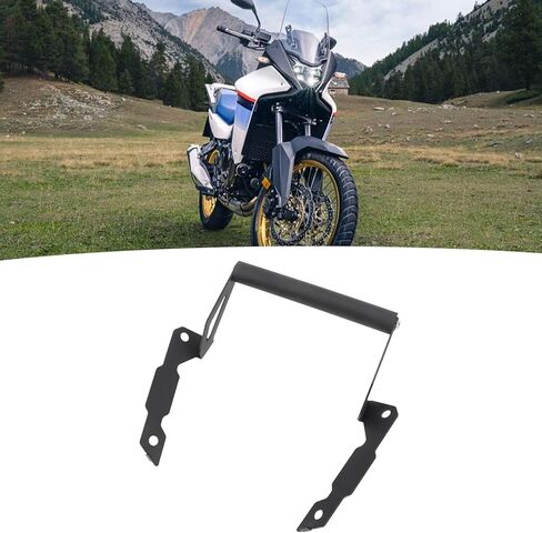 Acouto XL750 Transalp 2023+ دراجة نارية المقود الأمامي الملاحة قوس الهاتف جبل حامل حامل، للهواتف الذكية، وأجهزة الملاحة، وأكثر من ذلك، مع راحة عرض الخريطة، ضيق in Kuwait