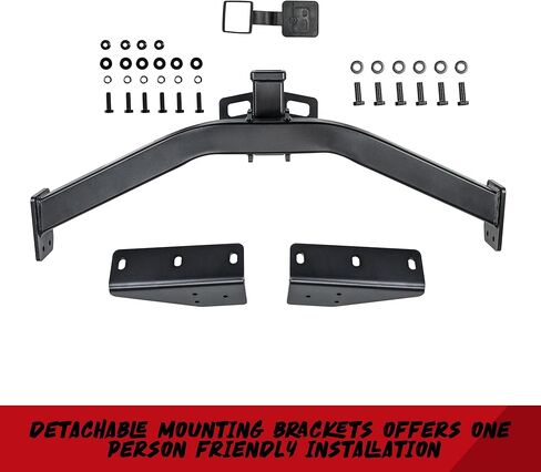DBXB-RV Class 3 Trailer Hitch Standard 2-Inch Receiver Compatible with 2019-2025 Honda Passport Multi-Fit Hitch to Receive Ball Mount, Cargo Carrier, Bike Rack. 13421 in Saudi Arabia