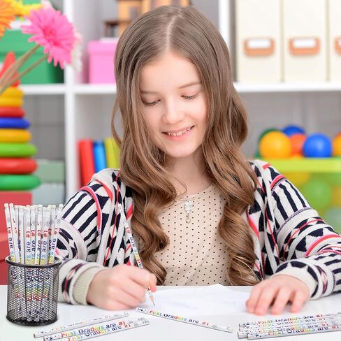 30Pcs 1st Graders Motivational Pencils with Erasers 1st Graders Are #1 Inspirational First Day of School Pencils Back to School Supplies for Students Classroom Reward End of Year Graduation Gifts in Saudi Arabia