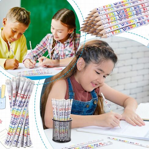 30Pcs 1st Graders Motivational Pencils with Erasers 1st Graders Are #1 Inspirational First Day of School Pencils Back to School Supplies for Students Classroom Reward End of Year Graduation Gifts in Saudi Arabia