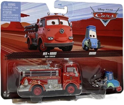 Cars Disney Pixar 2 Cars 1:55 - Die-cast Classic Red & Guido in Saudi Arabia