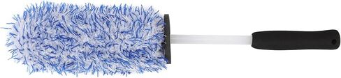 Car Wheel Cleaning Brush, Soft Bristle Tire Rim Cleaner, Long Handle Auto Detailing Brush for Wheels, Tires & Engine Bay in Saudi Arabia