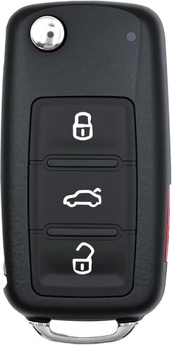 Key Fob Fits for Volkswagen Beetle 2012-2016 VW CC Eos Golf GTI Jetta Passat Tiguan Touareg 2011 2012 2013 2014 2015 2016 Keyless Entry Remote Control NBG010180T 315 MHz in Saudi Arabia
