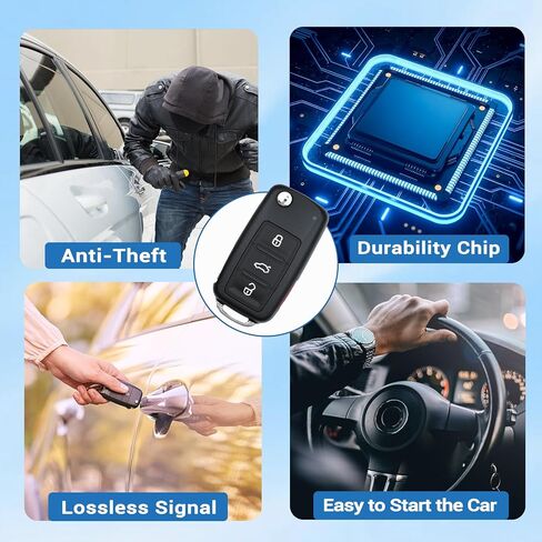 Key Fob Fits for Volkswagen Beetle 2012-2016 VW CC Eos Golf GTI Jetta Passat Tiguan Touareg 2011 2012 2013 2014 2015 2016 Keyless Entry Remote Control NBG010180T 315 MHz in Saudi Arabia