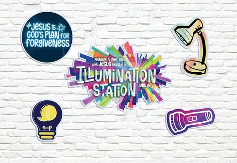 Lifeway Kids VBS 2026 Illumination Station Wall Art (Package of 9) in Kuwait