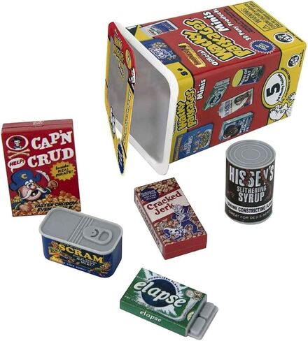 Worlds Smallest Wacky Packages Minis Series 1 حزمة الغموض (مجموعة من 3) in Kuwait