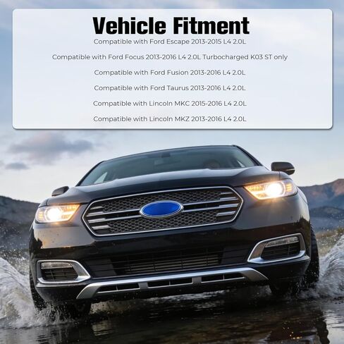 مجموعات إصلاح الشاحن التوربيني شاحن توربو مع حشوات متوافقة مع Ford Escape Fusion Taurus Lincoln MKZ 2.0L 2013-2016 استبدال K03 53039700272 53039700286 53039700420 53039700287 in Kuwait