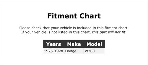 مجموعة أسلاك توصيل الإشعال متوافقة مع دودج W300 1975 1976 1977 1978 PC-205997 in Kuwait