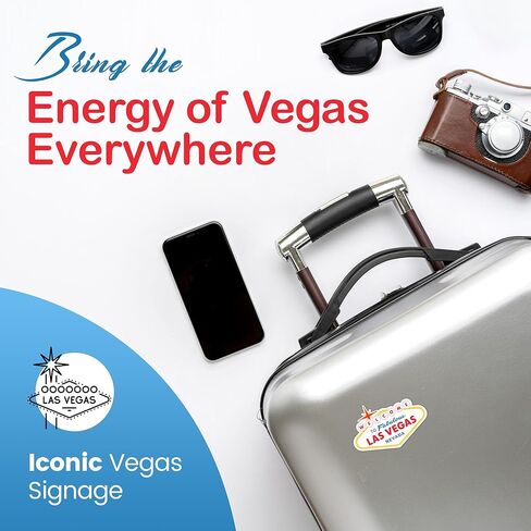 Welcome to Fabulous Las Vegas Sticker (3 Pcs) – 3" By 2" – Strong Adhesive, Durable, Weatherproof Las Vegas Sticker. Perfect Vegas Stickers in Kuwait