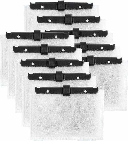 10 Pack Large Replacement Filters Cartridges Compatible with Aqueon QuietFlow Power Filter Size 20,30,50,55/75 or LED PRO Power Filter Size 20,30,50,75 in Saudi Arabia