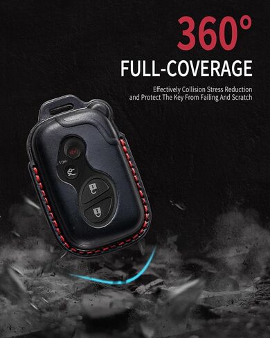 Leather Key Fob Cover for Lexus RX350 CT200h IS250 ES350 GS LS GX Key Case Keychain in Kuwait