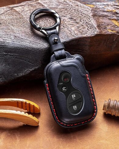 Leather Key Fob Cover for Lexus RX350 CT200h IS250 ES350 GS LS GX Key Case Keychain in Kuwait