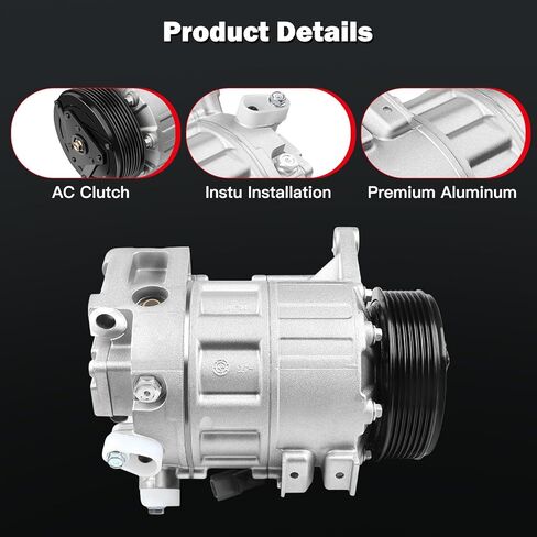 CCIYU Air Conditioning Compressor for Nissan Altima Pathfinder 3.5L 2007-2020 Replaces AC Compressor for Car in Kuwait
