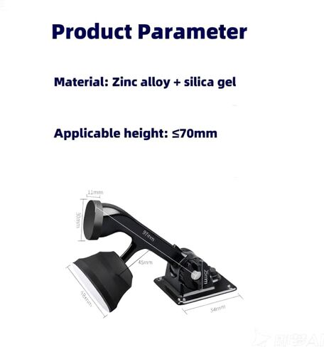 2-in-1 Kick Down Door Stopper and Holder, Heavy Duty Door Stop with Suction Base, Non-Slip Rubber Tip, Easy Install 4-Hole Backplate for Flate Floor in Saudi Arabia