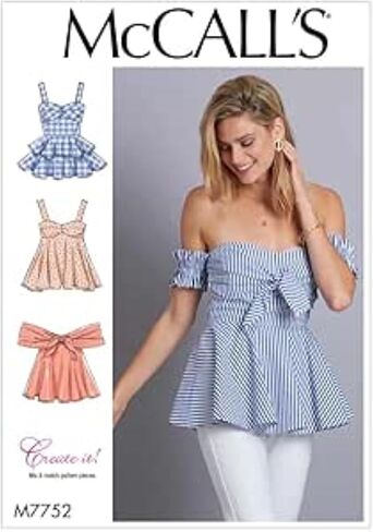 McCall's Patterns Misses' Tops, A5 (6-8-10-12-14) in Saudi Arabia