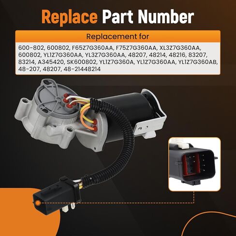 maXpeedingrods Transfer Case Shift Motor 600-802 for 4WD Fits for Ford Expedition 1997-2002 F-150 1996-2003 F-250 1996-1999 Lobo 2001-2003, for Lincoln Navigator 1999-2002# YL1Z7G360AA XL3Z7G360AA in Kuwait