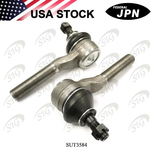 6PC Front Steering Kit Front Left & Right Inner and Outer Tie Rod Ends & Steering Tie Rod End Adjusting Sleeves Compatible with 1999 2000 2001 Oldsmobile Bravada Ref# ES3462 ES3584 ES2004S in Kuwait