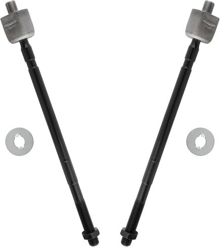 أطراف قضيب ربط أمامي داخلي وخارجي EV239 ES2382 لسيارة Geo Prizm 1989-1992 Toyota Corolla 1988-1991 مع توجيه يدوي، حزمة من 4 قطع in Kuwait