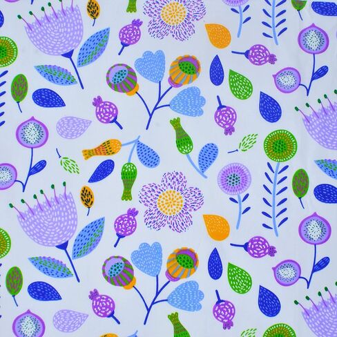 حزم نسيج اللحف من iNee Floral Fat Quarters لصناعة خياطة اللحف، 45.72 × 55.88 سم، (أزهار) in Kuwait