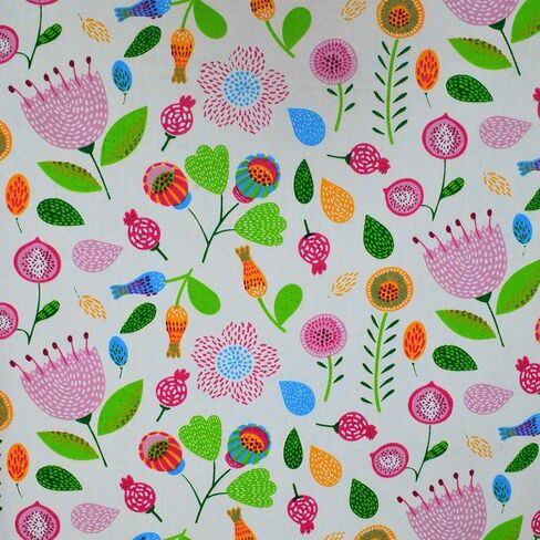 حزم نسيج اللحف من iNee Floral Fat Quarters لصناعة خياطة اللحف، 45.72 × 55.88 سم، (أزهار) in Kuwait