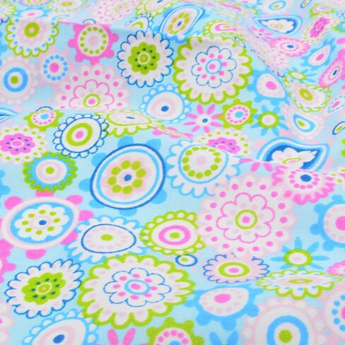 حزم نسيج اللحف من iNee Floral Fat Quarters لصناعة خياطة اللحف، 45.72 × 55.88 سم، (أزهار) in Kuwait