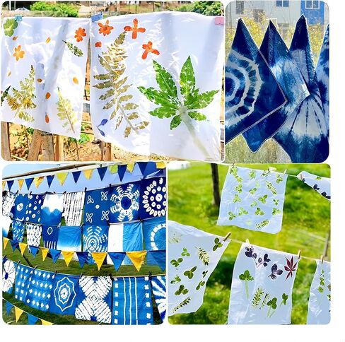 24-حزمة من عصابات القطن الأبيض لصبغ التعادل، 22 × 22 بوصة بيضاء صلبة DIY فارغة للحرف اليدوية، وأغطية الرأس، والمناديل والحيوانات الأليفة in Kuwait