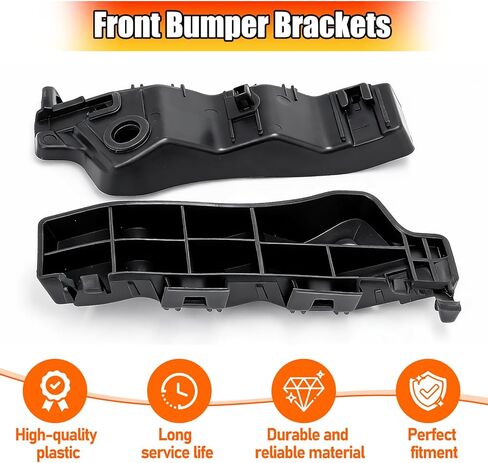 زوج واحد من Yumzeco متوافق مع دعامات ممتص الصدمات Hyundai Santa Fe 2013 2014 2015 2016 2017 2018، جانب السائق والراكب Palstic Hyundai Santa Fe Sport Bumper Retainers استبدال 86513-2W000 86514-2W000 in Kuwait