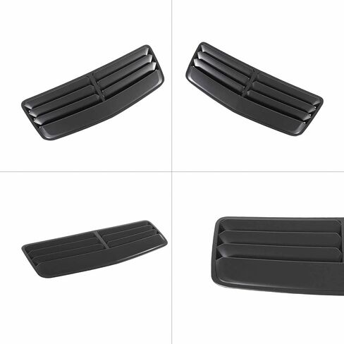 Replacement Engine Hood Air Vent for Ford Mustang GT/Darkhorse 2024-2025 Upper Air Vent Cover ABS Plastic (Matte Black) in Kuwait