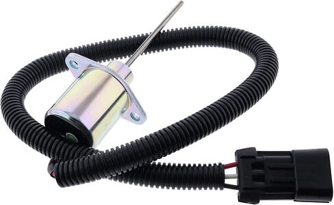 صمام الملف اللولبي لإيقاف الوقود 25-38109-05Z SA-5019 1503ES-12A5SUC9SCC28 25-38109-05S متوافق مع محرك Kubota V2203-DI لناقل الناقل 1800 1800MT in Kuwait