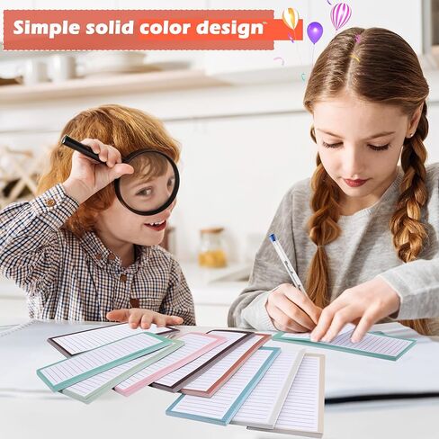 24 Pcs Magnetic Notepads for Refrigerator Grocery Shopping Magnet Pad Full Magnet Back Notepads Magnetic Note Pads Lists for Fridge Kitchen Shopping Grocery,50 Page in Kuwait