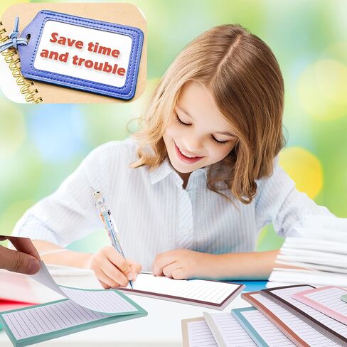 24 Pcs Magnetic Notepads for Refrigerator Grocery Shopping Magnet Pad Full Magnet Back Notepads Magnetic Note Pads Lists for Fridge Kitchen Shopping Grocery,50 Page in Kuwait
