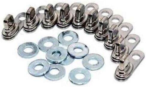 Technical Precision Replacement for Kenworth W900L Year 2005 Bug Screen Winter Front Hardware KIT in Kuwait