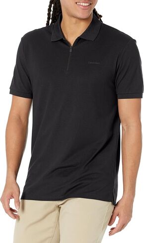Calvin Klein Men's Tech Zip Polo in Saudi Arabia