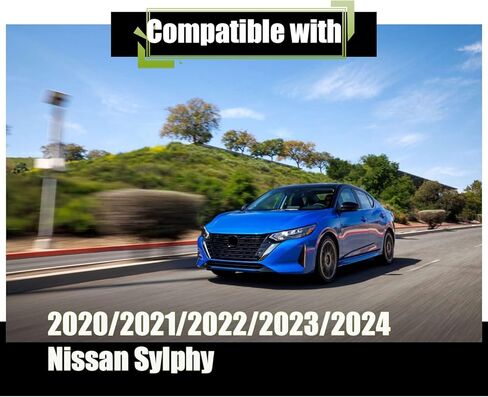 غطاء حماية سفلي لدرع المحرك من PENSUN مناسب لـ 2020-2024 Nissan Sentra غطاء حماية مقاوم للصدمات أسود (فولاذ بلاستيكي) in Kuwait