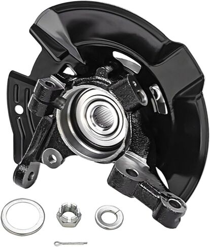 مجموعة مفصل التوجيه الأمامي الأيمن للركاب ومجموعة محور العجلة تناسب Hyundai Sonata 2011-2013 L4 2.4L (W/O تعليق رياضي) 517163R010, 517563R000,698-464 in Kuwait