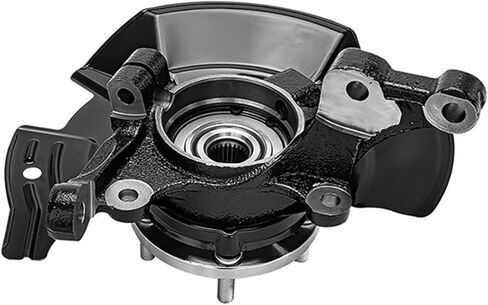 مجموعة مفصل التوجيه الأمامي الأيمن للركاب ومجموعة محور العجلة تناسب Hyundai Sonata 2011-2013 L4 2.4L (W/O تعليق رياضي) 517163R010, 517563R000,698-464 in Kuwait