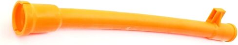 Oil Dipstick Funnel Guide Tube Compatible with Volkswagen Beetle 1998-2005, Golf 1999-2005, Jetta 1999-2005 with 2.0L Engine, Oil Level Indicator Dip Stick Housing Sleeve Orange in Kuwait