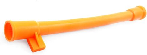 Oil Dipstick Funnel Guide Tube Compatible with Volkswagen Beetle 1998-2005, Golf 1999-2005, Jetta 1999-2005 with 2.0L Engine, Oil Level Indicator Dip Stick Housing Sleeve Orange in Kuwait