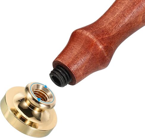 ختم شمع الأبجدية R، ختم الشمع بالحرف الأولي، رأس نحاسي كلاسيكي كلاسيكي لبطاقات دعوة المغلف in Kuwait