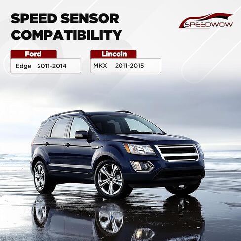 مستشعر سرعة العجلات SPEEDWOW قطعة واحدة ALS2411 ABS متوافق مع 2011-2015 Lincoln MKX، 2011-2014 Ford Edge in Kuwait