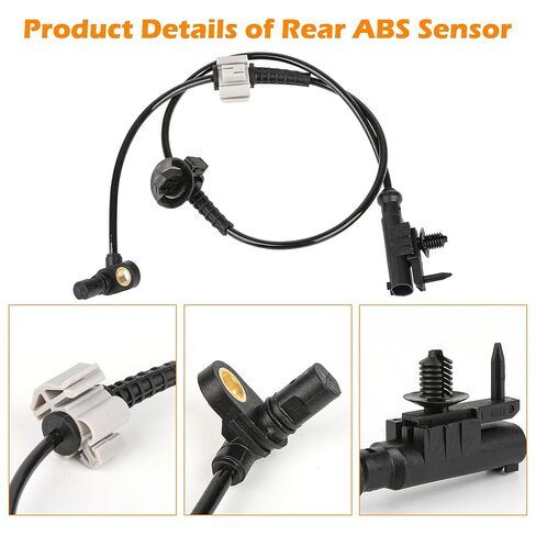 2 Pcs ABS Wheel Speed Sensor Fit for Cadillac Escalade 2009-2012 Chevy Avalanche/Suburban 1500/ Tahoe 2007-2012 Chevy Silverado 1500 GMC Sierra 1500 GMC Yukon/Yukon XL 1500, Replacement for 15229012 in Saudi Arabia