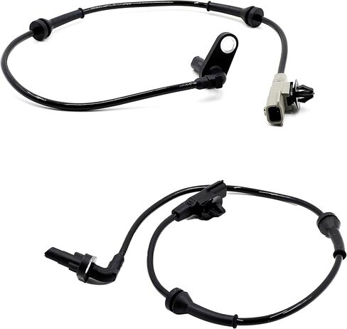 2 قطعة مستشعر سرعة العجلات الخلفية اليسرى واليمنى ABS متوافق مع Nissan 2012-2019 Versa 2014-2019 Versa Note L4 1.6L يستبدل 47901-1HA0A 479011HA0A ALS2244 47900-1HA0A 479001HA0A ALS2287 in Kuwait