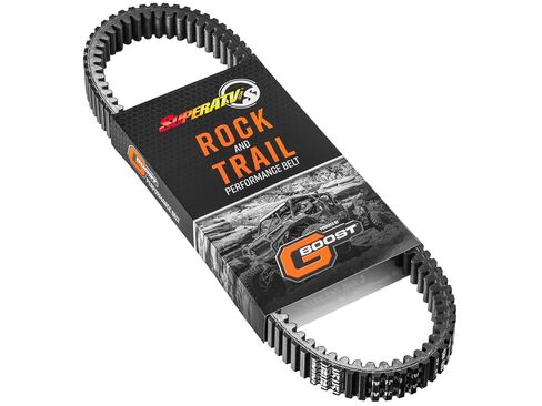 حزام محرك SuperATV شديد التحمل Rock and Trail CVT متوافق مع Textron Wildcat XX، أقوى من المخزون، مشاركة سلسة، التعامل مع عزم الدوران العالي، معالج بالحرارة، انظر الملاءمة in Kuwait