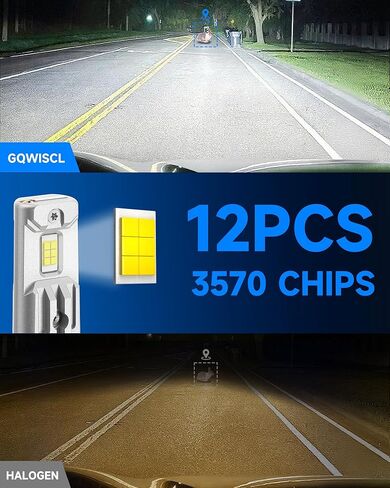 Fit for Dodge 2013-2015 Ram 1500 2500 3500(with Projector) Light Bulbs, High/Low Beam Fog Light Bulbs Combo, 800% Brightness CSP Chips, 6000K White, Efficient Heat Dissipation, Pack of 6 in Saudi Arabia