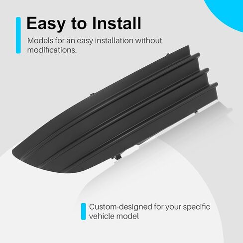 CarPartsDepot Van Front Bumper Grille Grill Filler Right (Passenger Side) Retainer Panel Plastic Compatible With 2004-2005 Toyota Sienna 346-44167-12 TO1089109 52127AE010 in Kuwait