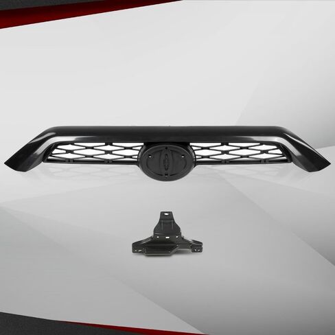 Front Upper Grille Grill Assembly Compatible with Toyota 4Runner Limited / SR5 / TRD 2014 2015 2016 2017 2018 2019 2020 5310135080C0, TO1200369 Black in Kuwait